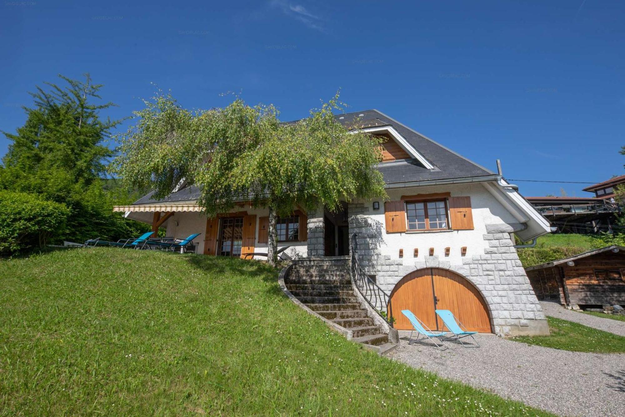 Savoielac - Lac D'Annecy - Sevrier - Bord De Lac : Villa Poisson Rouge エクステリア 写真