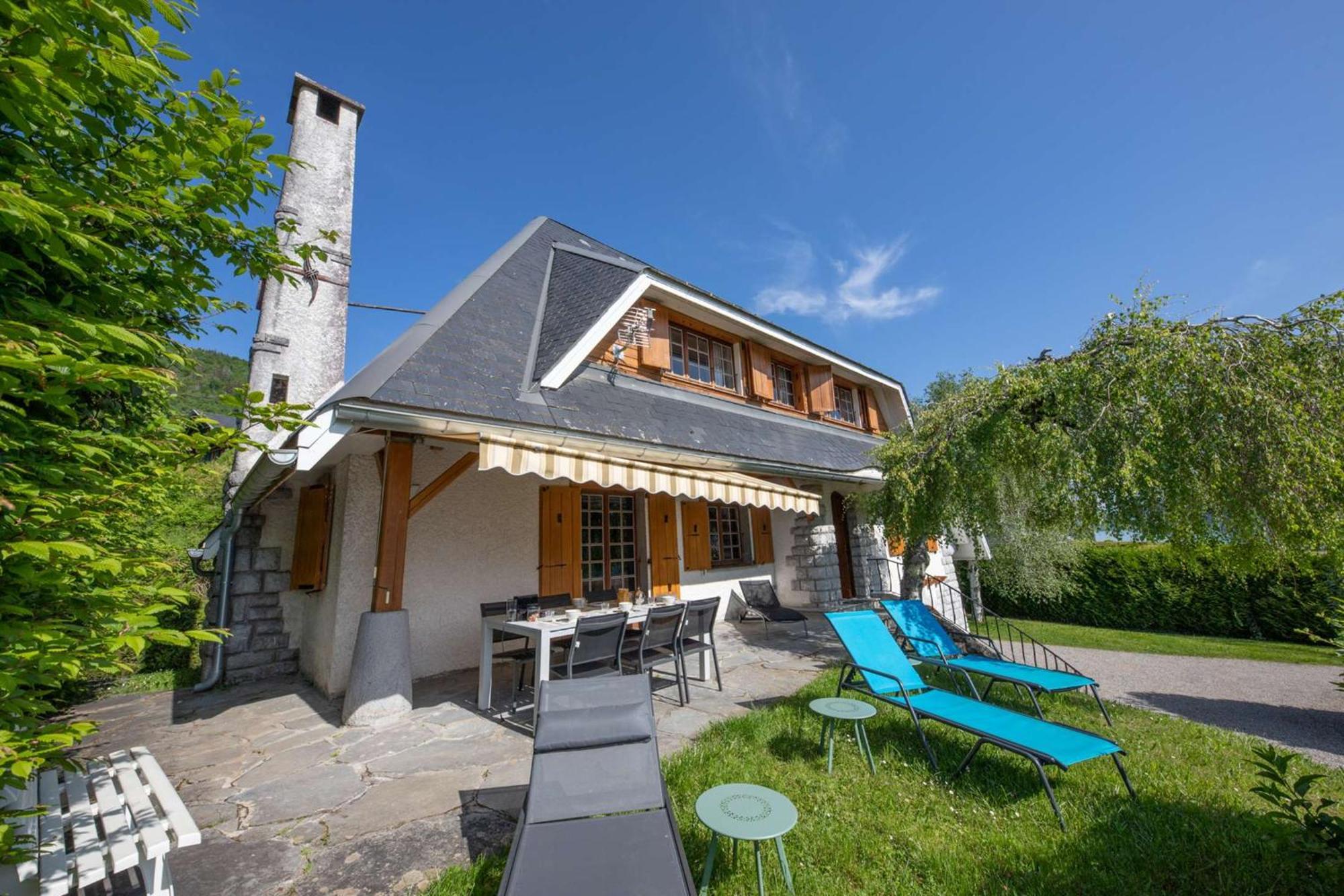 Savoielac - Lac D'Annecy - Sevrier - Bord De Lac : Villa Poisson Rouge エクステリア 写真